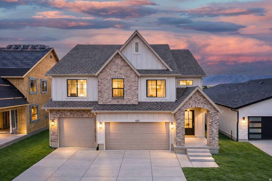 LOT#121. Back available, and won't last long! The 'Saltair XL plan is one of Symphony Homes newest plans and has been a popular one! One of very few in this community with a true 3-car garage, a covered deck, and a kitchenette! This is a spacious 2-story with designer features throughout. The main floor features a two story great room with a beautiful fireplace. The high end kitchen features double wall ovens and custom vent hood and butler pantry. The dining nook walks out onto the covered deck. The home has a large laundry room and custom built in mud room bench with hooks. Upstairs the primary has a beautiful tray ceiling, it's own seating area, a great sized ensuite bath and the walk in closet has a custom closet butler system. Large laundry room! The other two bedrooms  upstairs have walk-in closets and share a Jack & Jill bathroom! Fully finished basement has another bedroom and bath, a large game room with a wet bar. Some other great features are the cold cellar, the 9 foot foundation walls, and the active radon system that comes with all Symphony Homes. Don't miss out!