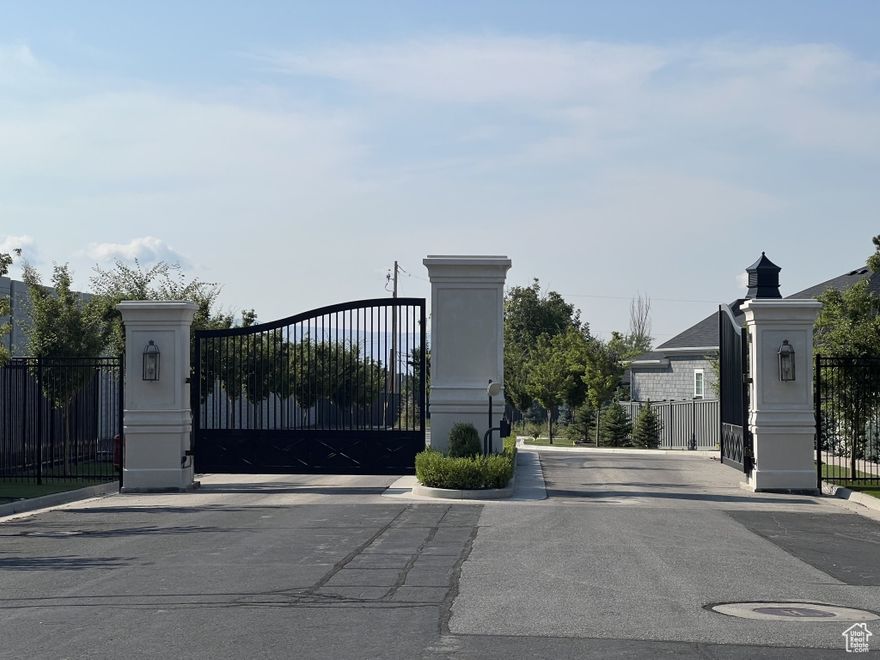 Build your dream home in a gated garden oasis! This enclave of beautiful custom homes provides the perfect setting to realize your vision.  Winter snow removal. Common areas and front yards are maintained by the community.