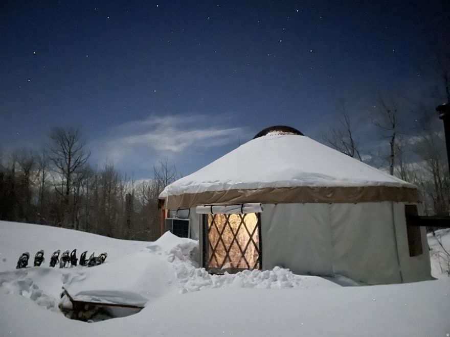 Perched near the top of beautiful Tollgate Canyon, this 20.24acre parcel offers a rare opportunity to claim your own piece of highcountry paradise. Spend time making unforgettable memories in your own furnished yurt, already built on top of this mountain retreat, creating an instant gathering place while you plan your future build. The adventure begins on your own Jeep trail, leading to your private paradise in the summer and a snowshoe adventure in the winter. The land has ample room to design a private sanctuary home; it's a setting where families can unwind and create lasting traditions. Tollgate Canyon is known for its sweeping views of Park City's ski resorts and the Snyderville Basin, and this property captures that scenery beautifully.  Just one exit from Kimball Junction, the location blends mountain seclusion with convenient access to Park City's dining, shopping, and everyday essentials. This is a seasonalaccess property.