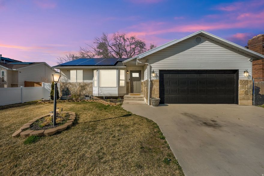 Welcome to this beautiful modern home featuring recent upgrades throughout, including a new roof (2023), updated flooring, fresh interior paint, and a stylish kitchen backsplash. The home offers 4 bedrooms and 2 bathrooms, along with two spacious family rooms that provide plenty of room for relaxing or entertaining. The finished basement adds even more functional living space with a versatile bonus room ideal for guests or a home office, plus an installed sump pump for added peace of mind. Square footage figures are provided as a courtesy estimate only and were obtained from County Records.  Buyer is advised to obtain an independent measurement.