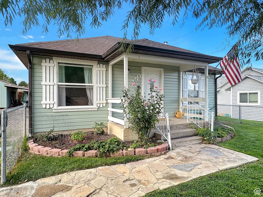 Charming Updated Home in the Heart of Ferron  Move-In Ready!  Welcome to this beautifully updated 2-bedroom, 1-bath home located in a quiet Ferron neighborhood. With its clean, neutral color palette and thoughtful upgrades throughout, this home offers both comfort and style in a cozy, manageable space.  Enjoy year-round comfort with central air, and appreciate the convenience of a fully fenced front yard-perfect for pets, kids, or simply relaxing outdoors in privacy. The yard is attractively landscaped, providing great curb appeal and a peaceful outdoor space to unwind.  Need extra storage? You'll love the bonus storage shed-ideal for tools, bikes, or seasonal items.  Whether you're a first-time homebuyer, looking to downsize, or seeking a great investment opportunity, this property checks all the boxes. Don't miss out on this charming Ferron gem!