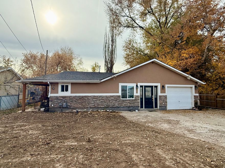 Excellent opportunity for a first-time home buyer or investor! This Ogden rambler offers 3 bedrooms & 2 bathrooms with generous square footage all on one level. Features an updated stucco & stone exterior & a large fenced yard with spacious storage shed & a fire pit. Conveniently located near schools, parks & all that Ogden has to offer. Priced significantly below market-property needs some repairs/updates & is being sold As-Is, making it a fantastic value with strong upside potential.