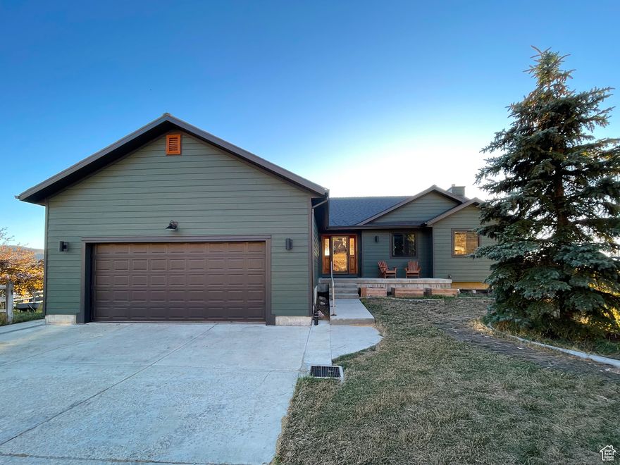 Turnkey Homesteading/Horse Property in Francis, Utah Discover your dream countryside retreat in this fully remodeled 6-bedroom, 3-bathroom home, spanning 3624 square feet on almost 2 acres of fertile land in the heart of Francis, Utah. A dream horse property, or turnkey homestead, this cozy property blends modern luxury with rural serenity, just minutes from the majestic Uinta Mountains and a stunning view of Mt. Timpanogos and the Wasatch Range. Step inside to a bright, open interior featuring new solid oak hardwood flooring upstairs, new tile flooring downstairs, and cedar walls throughout, creating a warm and inviting atmosphere. Abundant natural light pours in from new high efficiency fiberglass Pella windows throughout the entire home. The gourmet kitchen boasts brand-new appliances, while a dedicated library offers a quiet space for reading and reflection. Complete with copious storage, from a cellar, large storage rooms, and a 12 foot ceiling garage. The home also features a large, versatile space currently used as a pottery studio, with a kitchenette area and second family living area. Equipped with wellness and comfort amenities: whole-home water filtration system, R.O. drinking water, new double water heaters, water softener, new high efficiency furnace and more. Enjoy peace of mind with a completely renovated exterior including: brand new roof with 50 year warranty, electric heat cable, brand new Hardie Board siding with a 30 year warranty, new soffit, facia and gutters. This property is a self-sustaining oasis with historic water rights, including 5 pristine water shares, valued at over $100,000-a rare gem for sustainable farming or equestrian pursuits. With fencing throughout the entire property, this land is fully equipped to keep all of your animals. Additional infrastructure is bountiful on this property, including a barn, two lean-to sheds, two luxury chicken coops, and a large garage for all your storage needs, make it ideal for hobby farmers or horse owners. With 18 producing fruit trees (apples, nectarines, peaches, plums, apricots, cherries), 17 large garden boxes and a 32 foot long greenhouse make this a gardener's dream. Whether you're dreaming of a family homestead, a working farm, or a tranquil equestrian retreat, this Francis property delivers it all.   Square footage figures are provided as a courtesy estimate only and were obtained from county records.  Buyer is advised to obtain an independent measurement.