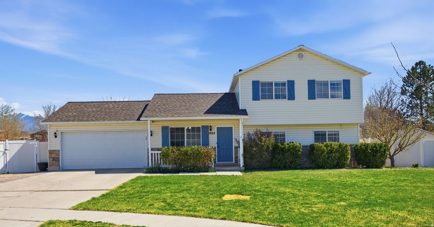 Tucked away on a spacious cul-de-sac lot, this beautifully maintained home offers the kind of space, condition, and flexibility that's hard to find at this price point. The covered front porch sets a welcoming tone, and from the moment you step inside, it's clear this home has been cared for. You'll find fresh paint, new LVP and carpet throughout, and an open, functional floor plan that makes everyday living and entertaining feel easy. With four bedrooms, three bathrooms, and a spacious primary suite with its own ensuite, there's room to spread out without wasted space. The lot is amazing!  RV parking plus additional parking options gives you flexibility for vehicles, toys, or future plans which is something that's becoming harder to find. The cul-de-sac setting adds both privacy and a sense of space. Out back, enjoy a Trex deck, hot tube, fire pit area, and a yard designed for both relaxing and gathering. A shed adds extra storage, and the setup makes the outdoor space just as usable as the interior. With a brand new roof, strong overall condition, and a location that keeps you close to shopping, dining, and daily conveniences, this home hits a rare balance-clean, functional, and move-in ready.  Buyer to verify all!