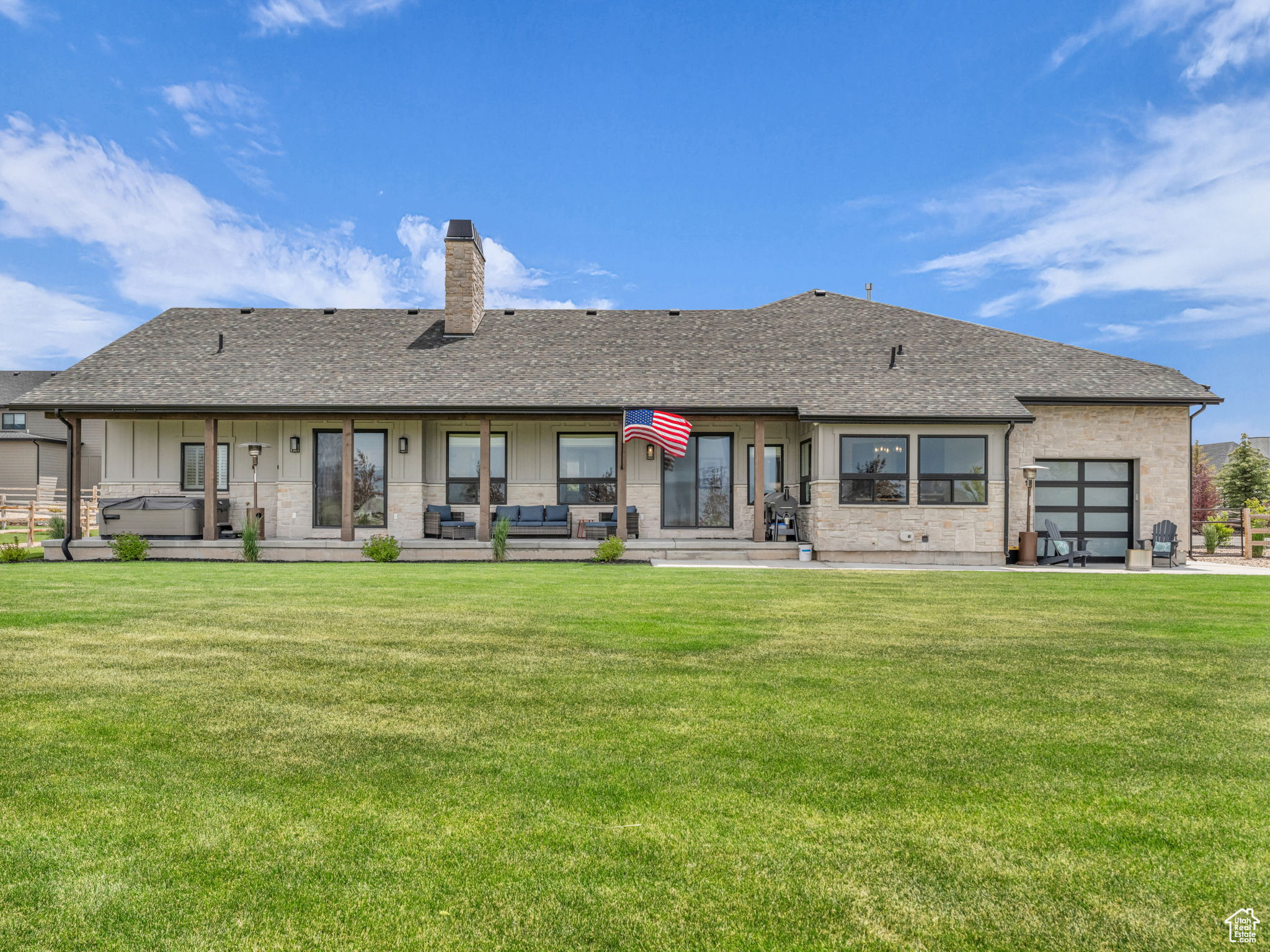 This one-of-a-kind conservation subdivision is surrounded by grassland acres that are never to be built on. It was designed to be that way! Combine scenic beauty of Kamas Valley with convenience and easy living and you get Hart Crossing. Hart Crossing is the quintessence of continuity and artistic expression. The Pinyon model is a single-story 2,597 sq. ft. rambler with a beautifully spacious great room accented by natural light and an oversized kitchen with dining area and breakfast nook. All bedrooms have private bathrooms and walk-in closets. The exterior provides a ranch house estate atmosphere with expansive front and one of the best back yard and patios in the neighborhood. The home includes an office or den off the entry and RV parking along with a two-car 1,769 sq. ft. garage This new build boasts high quality finishes and fixtures, GE Cafe Appliances, a well thought out floor plan focused on views and open space, and plenty of space with a 2 car oversized garage. Located in Francis, Utah are minutes from the Uinta-Ashley National Forest boasting 2.2 million acres of recreational opportunities, Also only 5 minutes from Jordanelle Reservoir, 25 minutes from world renowned downtown Park City included world class ski resorts. If you can think it up, it is likely nearby. The location couldn't be better. Square footage figures are provided as a courtesy estimate only and were obtained from an Appraisal. Buyer is advised to obtain an independent measurement.