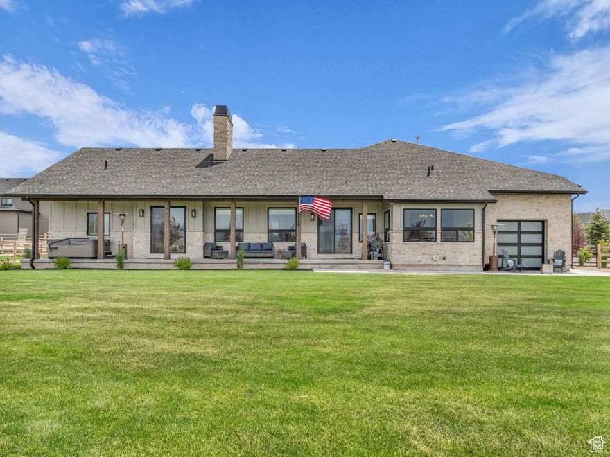 This one-of-a-kind conservation subdivision is surrounded by grassland acres that are never to be built on. It was designed to be that way! Combine scenic beauty of Kamas Valley with convenience and easy living and you get Hart Crossing. Hart Crossing is the quintessence of continuity and artistic expression. The Pinyon model is a single-story 2,597 sq. ft. rambler with a beautifully spacious great room accented by natural light and an oversized kitchen with dining area and breakfast nook. All bedrooms have private bathrooms and walk-in closets. The exterior provides a ranch house estate atmosphere with expansive front and one of the best back yard and patios in the neighborhood. The home includes an office or den off the entry and RV parking along with a two-car 1,769 sq. ft. garage This new build boasts high quality finishes and fixtures, GE Cafe Appliances, a well thought out floor plan focused on views and open space, and plenty of space with a 2 car oversized garage. Located in Francis, Utah are minutes from the Uinta-Ashley National Forest boasting 2.2 million acres of recreational opportunities, Also only 5 minutes from Jordanelle Reservoir, 25 minutes from world renowned downtown Park City included world class ski resorts. If you can think it up, it is likely nearby. The location couldn't be better. Square footage figures are provided as a courtesy estimate only and were obtained from an Appraisal. Buyer is advised to obtain an independent measurement.