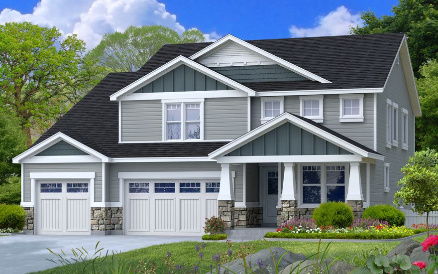 This is our Holly plan with a big family room, with views towards mountains, upstairs are 4 bedrooms and 3 bathrooms. You can enjoy spacious primary bedroom and bath, connected to a good size laundry. Huge walk in closet is a bonus  Main kitchen showcase a nice island , double ovens, countertop range. A fully finished basement with 2 bedrooms, laundry , bath, family room and a kitchen. Can be used as a separate space or future ADU with a  separate basement entrance. Great neighborhood close to Mountain view Corridor , shopping and dining options to choose from.   Square footage figures are provided as a courtesy estimate only and were obtained from builder plans.  Buyer is advised to obtain an independent measurement.