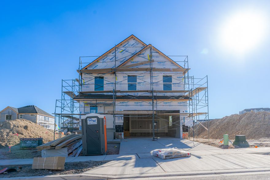 Welcome to your brand-new single-family home at River Point - where modern design meets comfort and functionality. With an open-concept layout perfect for everyday living and entertaining, this thoughtfully designed space offers both style and convenience. Enjoy the privacy of your own home while staying close to everything Lehi has to offer. As part of this vibrant new community, you'll love amenities like a clubhouse with a gym, a spacious pool, and a playground. Reach out today to learn more or schedule your visit! (JORDAN LOT 442)