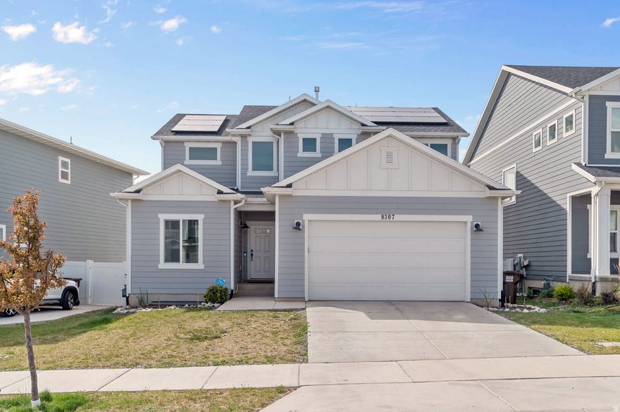 Beautiful open concept home with tons of natural light and views. Complete with a home office, fireplace, a spacious kitchen with double ovens, granite countertops, gas cooktop and range hood. Large bedrooms with a spacious primary suite featuring a walk-in closet and primary bath. The walkout basement includes kitchen rough-ins for future expansion. An easement behind the home means you'll have no backyard neighbors and a great sunset view. Located off Mount Airey Drive on the edge of Saratoga Springs in a quiet community with a clubhouse, pool, pickleball, and walking trails. This home is a must see!