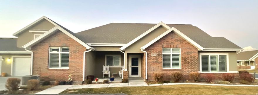 An exceptional 55+ community, The Villas at Pioneer Crossing.  This  home is located within the leisure living community, Grandview+ w/Bonus room floor plan. Home has been well cared for and has 2 bedrooms, 2 multi-use rooms, 3 bathrooms, a large bonus room and abundant storage. This home provides the perfect balance of comfort and functionality.and is wheelchair accessible. Vaulted ceilings and a plethora of natural light enhance the open, inviting ambiance-ideal for both entertaining and relaxing. Perfect size patio to relax and uwind while taking in the peaceful surroundings. The master en-suite bathroom inc. separate tub and shower, a double vanity, and a generously sized walk-in closet. A versatile upstairs bonus/multipurpose room and an extra-large (extra deep) garage with storage space offer flexibility to meet your needs. As a resident of this well maintained community, you'll enjoy a range of resort-style amenities, including a clubhouse with a pool, fitness center, and state-of-the-art theatre room. For outdoor recreation, the adjacent park features pickleball and tennis courts, a gazebo, and walking trails, providing endless opportunities to stay active and socialize. Conveniently located near shopping, dining, and entertainment, this home is a perfect blend of peaceful living and a dynamic lifestyle. Don't miss the opportunity to experience the best of 55+ living in a prime location with up to 20% under 55 allowed.  HOA is also open to special circumstances if someone under 55 lives with you. Please verify with HOA.  Sq ft  and all listing information to be verified by Buyer.