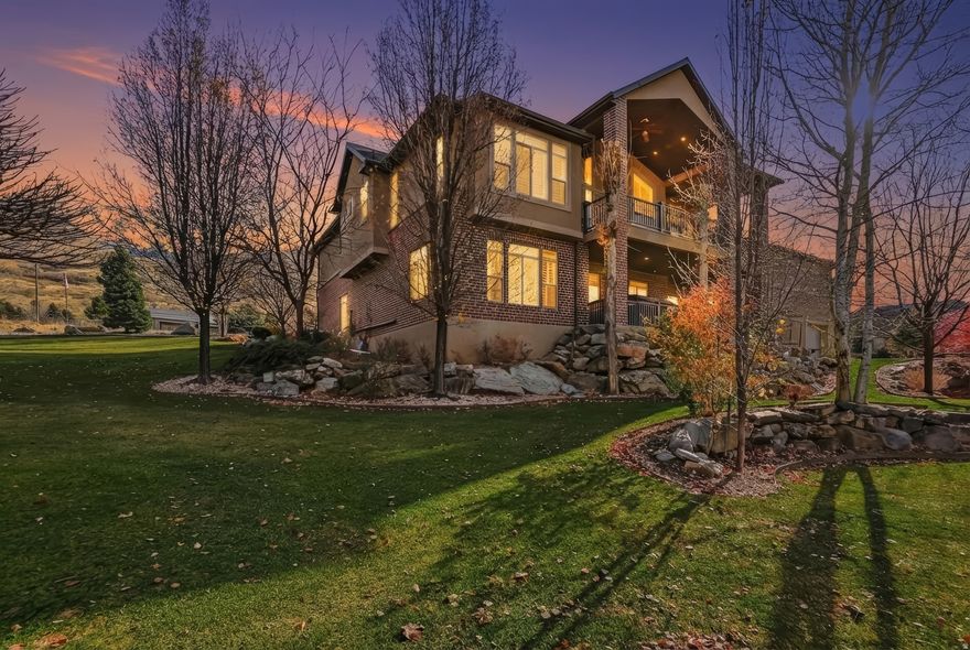 WHAT ARE YOU WAITING FOR??  Your NEW home is ready for you!  With over 7,000 Sq. Ft, Inredible Mountain and Valley views *  Plenty of room for everyone!  7 Bedrooms, 5 Bathrooms * 2 kitchens * 2 Laundry Hookups * Separate Back entrance * Huge Room that could be a Theater room, Exercise Room, Salon, Pre school, You name it, it can probably be that! * Vaulted ceilings * Granite countertops * Double sided fireplace in the Great room and out on the Deck * .72 of an Acre so there is plenty of room for a Shop * Words don't describe how beautiful Your NEW home is! * four-car epoxy-floored garage (with a heated bay) and massive storage areas provide the space you've been craving * Come take a look and feel the space of your NEW Home!!