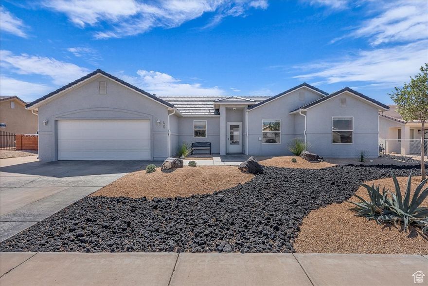 Welcome to this well maintained single level home in the heart of La Verkin. Just 24 minutes from Zion National Park. This 4 bed/2 bath home offers the perfect blend of comfort and convenience. Move in Ready! Enjoy a spacious living room, new roof, new HVAC system, updated bathrooms, new flooring, as well new exterior and interior paint. Great outdoor space with xeriscape landscaping for easy maintenance, perfect for entertaining or relaxing. Ample room for RV Parking.
