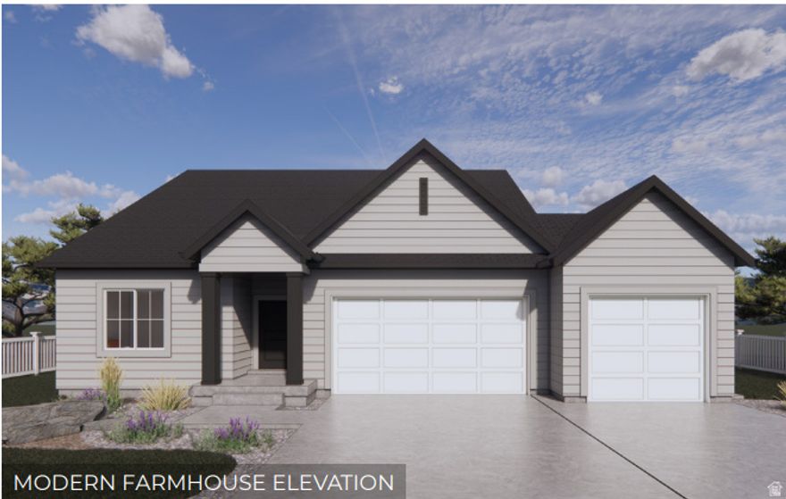 Rare! No HOA, SINGLE LEVEL LIVING. Currently Under Construction, est completion JULY. 3 car garages, .22-.29 acre lots. Next to a nature park with walking trails and pavilion. Only 3 minutes to Walmart, I-15, Maddox, and downtown Brigham city. Only 9 minutes to Willard Bay. PRIME LOCATION!!!   Ask me about our home warranty, active radon mitigation system, and smart home package! Square footage figures are provided as a courtesy estimate only and were obtained from building plans. No representation or warranties are made regarding school districts and assignments; please conduct your own investigation regarding current/future school boundaries.