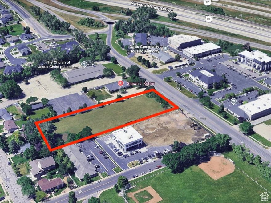 RARE Farmington Commercial Land - Zoned BP (Business Park) Unlock endless potential with this hard-to-find commercial parcel in Farmington, ideally located just minutes from I-15 and Station Park. With stunning views and excellent accessibility, this property offers a strategic location for a wide range of commercial or professional developments.