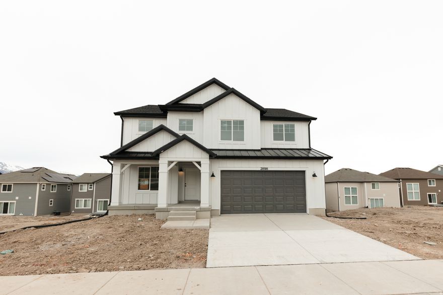 Welcome to your brand-new single-family home, where style and comfort come together seamlessly. With an open-concept design and spacious rooms, this home is thoughtfully crafted for modern living. Wildflower is a vibrant master-planned community in Saratoga Springs, offering everything you need to enhance your lifestyle. Enjoy incredible amenities including a clubhouse, pool, pickleball courts, playgrounds, gathering areas, and a connected trail system. With convenient access to shopping, dining, parks, and plenty of open space, you'll have it all right at your fingertips. Reach out today to learn more or schedule your visit! (Floorplan Kate, Lot 2202)