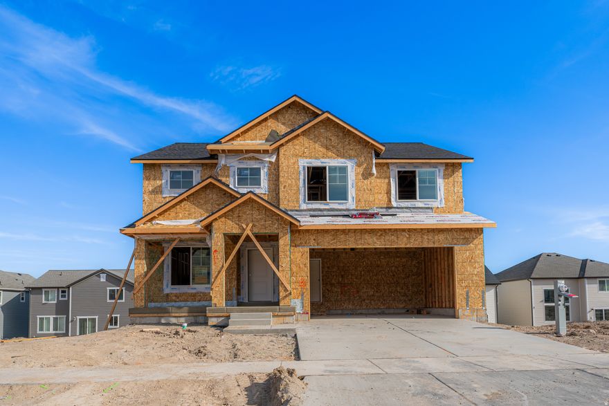 Welcome to your brand-new single-family home, where style and comfort come together seamlessly. With an open-concept design and spacious rooms, this home is thoughtfully crafted for modern living. Wildflower is a vibrant master-planned community in Saratoga Springs, offering everything you need to enhance your lifestyle. Enjoy incredible amenities including a clubhouse, pool, pickleball courts, playgrounds, gathering areas, and a connected trail system. With convenient access to shopping, dining, parks, and plenty of open space, you'll have it all right at your fingertips. Reach out today to learn more or schedule your visit! (Floorplan Kate, Lot 2202)