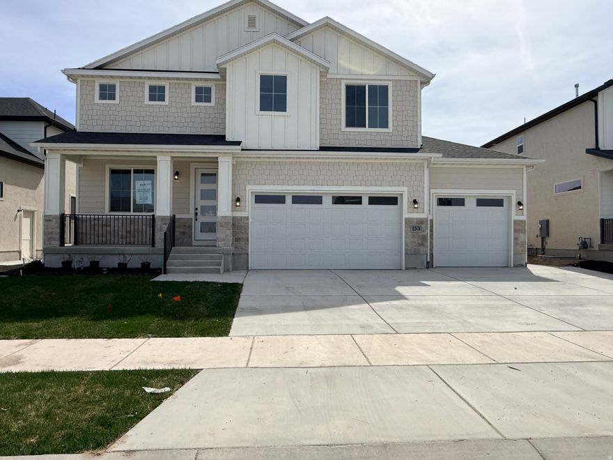 New home just completed, basement apartment with separate entrance.  Fireplace, huge master bedroom, with grand master bath.    Square footage figures are provided as a courtesy estimate only and were obtained from Building Plans.  Buyer is advised to obtain an independent measurement.