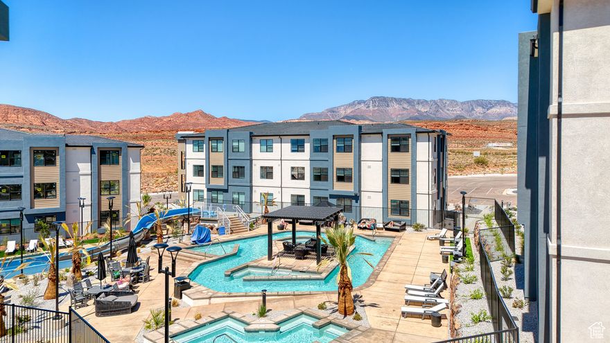 Find your home away from home in this 2-bedroom, 2-bathroom vacation condo at Terra. With its contemporary design and open layout, this inviting space offers the perfect mix of comfort and style, making it the ideal base for your Southern Utah adventures. Whether you're relaxing inside or enjoying the resort's pool, lazy river, and pickleball courts, Terra offers everything you need for a memorable stay. Located near Zion National Park, Sand Hollow, and Quail Creek, this vacation condo is your gateway to the natural beauty of the region.