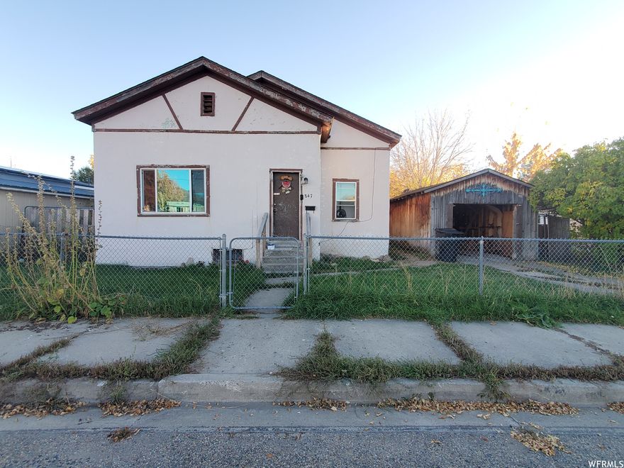 Investment Opportunity in Bear Lake Valley in the heart of Montpelier! Home is being sold as is. This is a large home with 3bds and 2bths. Home has a full basement just waiting for you to turn into livable space. This home has been a rental and has a great rental history for anyone wanting to get into rental investments etc. Would make a great vacation or 2nd home with some TLC. Large rooms with open flow and lots of old charm. Has had some plumbing repaired, As well as a new water heater and a few windows.