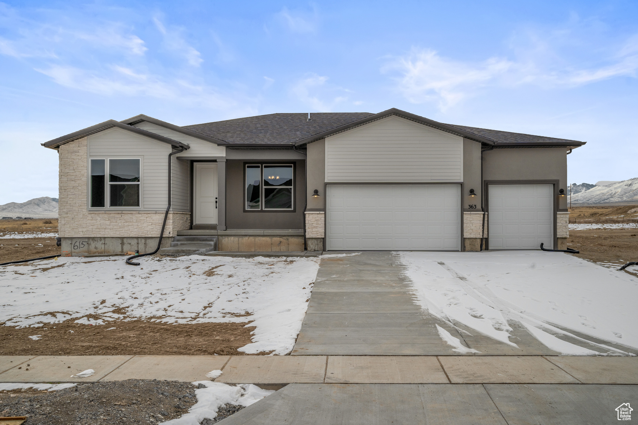 Welcome Home! Your Dream Ranch-Style Retreat Awaits Step onto the charming covered front porch and feel right at home in the stunning Helena plan! This thoughtfully designed ranch-style home is packed with premium upgrades and designer-selected finishes.  Inside, an open and airy layout welcomes you with 9' ceilings, 8' interior doors, and a bright sunroom-perfect for relaxing or entertaining. The spacious great room flows seamlessly into a gourmet kitchen featuring a walk-in pantry, center island, and cozy breakfast nook.  The lavish primary suite is a true retreat, boasting an immense walk-in closet and private separation from the additional two bedrooms. A convenient powder room, unfinished basement, and 3-car garage add even more functionality and space.  Other highlights include:  8' grand front door for an elegant entry  9' foundation walls for extra space and durability  Professionally curated interior finishes for a modern, stylish touch  Construction is already underway-don't miss your chance to own this incredible home! Visit today or contact us for more information and to schedule your private tour.   Buyer is advised to obtain an independent measurement.