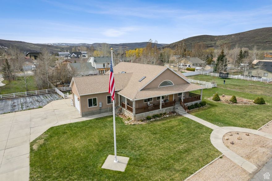 This spacious home combines quiet country living with quick access to skiing, fishing, snowmobiling, hiking, and dining. It features seven bedrooms-four upstairs and three downstairs. The basement includes a separate accessory dwelling unit with its own entrance, perfect for guests, in-laws, or rental income. Upstairs, there's a private-entry space once used as a salon, great for a home business or office. The basement also has a large storage area not shown in photos. A greenhouse extends your growing season, and the oversized two-car garage provides even more storage. A great value in the Wild Willow area, offering space, flexibility, and comfort. **Seller financing available 4.75% rate with 20% down.**