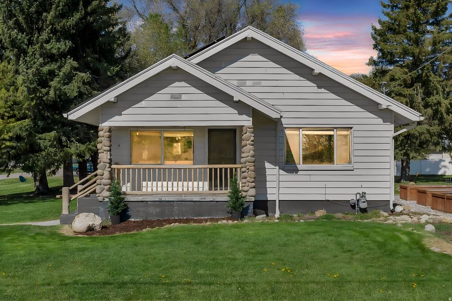 Peaceful country living with this recently updated 3 bed 1 bath open layout home on a spacious half acre lot.  Inside you'll find a refreshed interior, featuring modern finishes that blend with the home's cozy charm.  An additional space in the basement ideal for an office/hobby room/or potential small bedroom.  Enjoy established raised garden boxes and a dedicated firepit on this animal friendly property. Solar panels installed 2022, new furnace installed 2025, ample basement storage. Solar panels will be paid off by seller at closing.