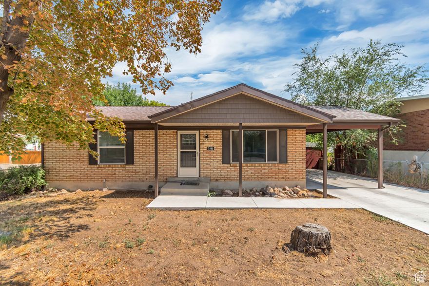 **Price approved by third party** West Jordan sweat equity opportunity! Just a short walk to Jordan Landing on a quiet street. The costly items have been completed including vinyl window upgrades, 2022 Furnace and Air Conditioner, and brand new concrete all around. The basement was recently renovated with new flooring and paint. Double car driveway, fully fenced big backyard. Now just add your own personal touch on the cosmetics. Kitchen update concept in the photos. The most affordable single family home in West Jordan. Come seize this opportunity today!