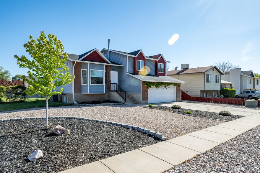 Back on the market with a brand new roof, newly updated kitchen with new appliances, and thoughtfully updated throughout. Inside, you'll find fresh paint, new carpet, and tile flooring throughout the home. You will love all of the tasteful upgrades, along with a whole house audio system. The layout feels spacious, with living room + downstairs entertaining rooms. The fully fenced backyard is great for pets, or relaxing evenings, with a wildflower patch that blooms throughout the summer. The xeriscaped front yard adds low maintenance curb appeal, and the oversized RV parking provides plenty of room for vehicles, toys, or guests.