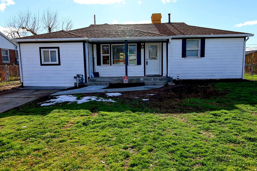 "Don't miss this move-in ready 3-bedroom, 2-bathroom home that has been beautifully remodeled. Features include brand-new flooring throughout, a stylish updated kitchen, fresh interior paint, and select new plumbing and electrical. Clean, modern finishes create a bright and inviting space-perfect for today's buyer. A must-see!"