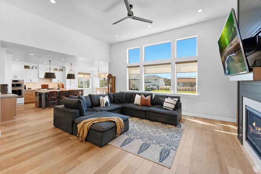 We are delighted to announce a price improvement on a stunning, move-in ready home in a highly sought-after Mapleton neighborhood. This spacious 6 bedroom, 3.5 bathroom home is now available for just $1,300,000- competitively priced below its recent appraisal!  This home boasts a beautiful kitchen with silestone countertops and stainless steel appliances, a cozy fireplace in the living room, and a large backyard with plenty of space for outdoor entertaining. The master suite features a luxurious bathroom and a walk-in closet, while the additional bedrooms are generously sized and offer ample storage. With a spacious fully finished basement and theatre room, this space is ideal for gatherings or peaceful evenings at home.