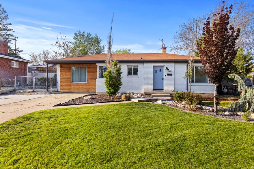 This 3 bed, 3 bath home offers a bright open layout with updated finishes and comfortable living spaces throughout. The kitchen features quartz countertops, shaker cabinets, and plenty of room for everyday living and entertaining. The spacious primary suite, NEW furnace, and convenient location near HAFB, schools, the library, shopping, and Front Runner access make this home one worth seeing in person. Clean, functional, and move in ready with a modern feel throughout.