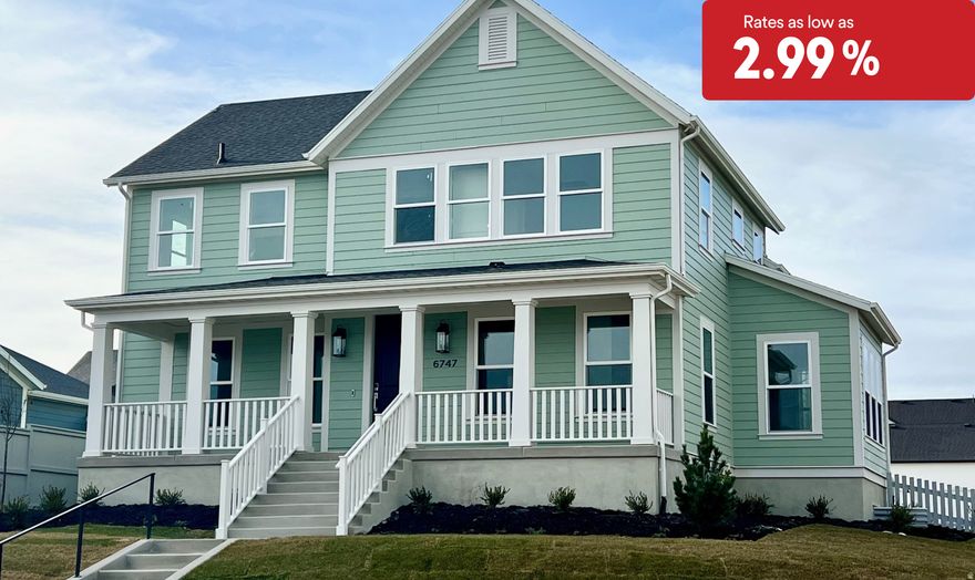 Rates as low as 2.99%. Contact agent for details. This new home is under construction with an estimated completion in December 2025.
