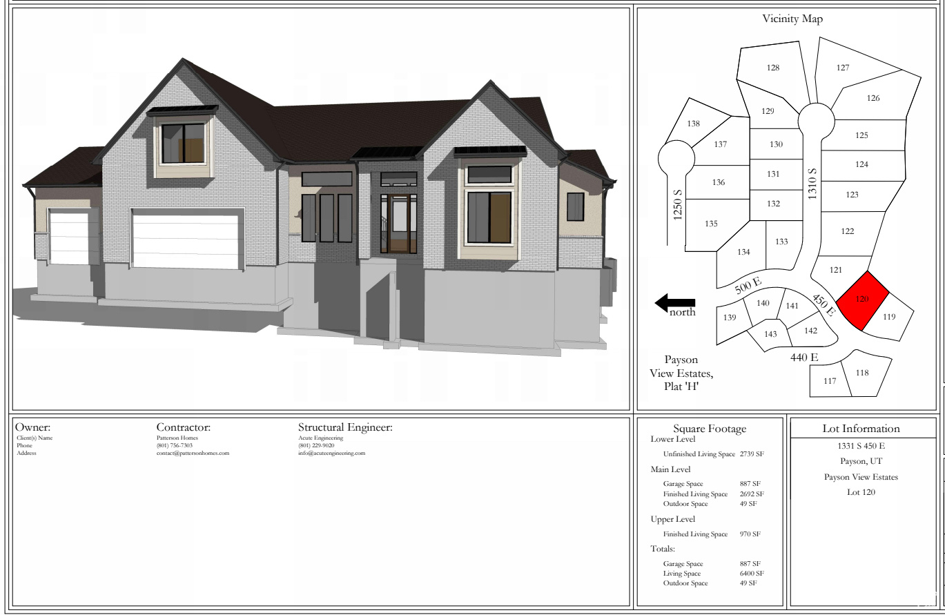 PAYSON VIEW ESTATES - Residential