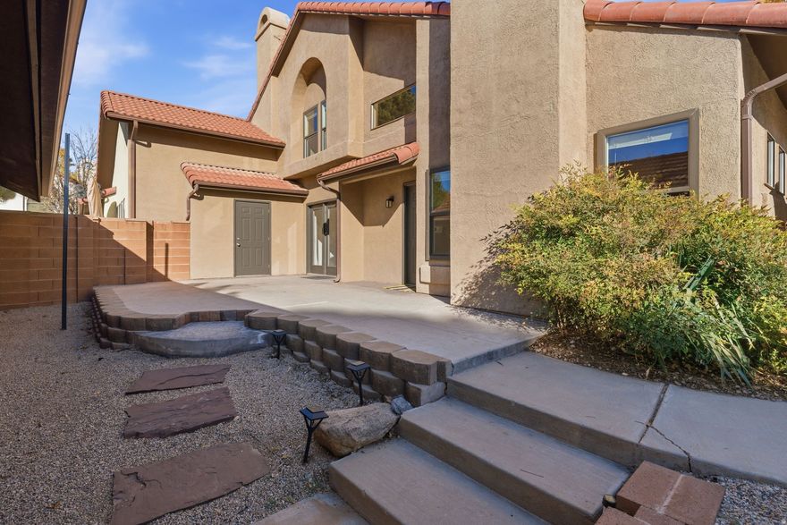 Discover this beautiful, original-owner townhome in unbeatable St. George location! Excellent condition with abundant natural light and high vaulted ceilings.  Enjoy exceptional outdoor living with a one of a kind huge private patio - perfect for relaxing and entertaining!  The location provides quick access to I-15 and everything St George has to offer placing you just moments to shopping, dining, IHC Regional Hospital and more.  Don't miss this opportunity