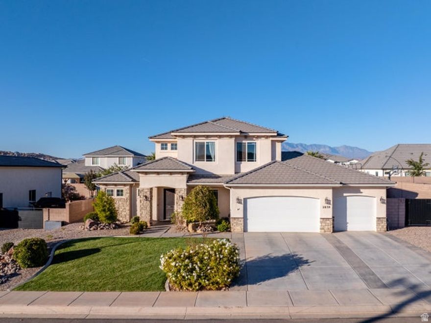 Welcome to this inviting 2,772-square-foot home designed with family living in mind. Featuring 4 bedrooms, an office, and 3.5 bathrooms, this home offers the perfect balance of comfort, space, and style. The main-level primary suite provides a private retreat for parents, complete with a spacious bathroom and walk-in closet. The open-concept main floor brings everyone together with a bright family room, a beautifully appointed kitchen, and a dining area ideal for everyday meals or special gatherings. Upstairs, you'll find three additional bedrooms and a large family room, a perfect space for kids, teens, or guests to relax, study, or play. A three-car garage offers plenty of storage, while the fully fenced yard is ready for backyard barbecues, games, and outdoor fun.  This home truly has it all, space to grow, room to gather, and a layout that fits every stage of family life.