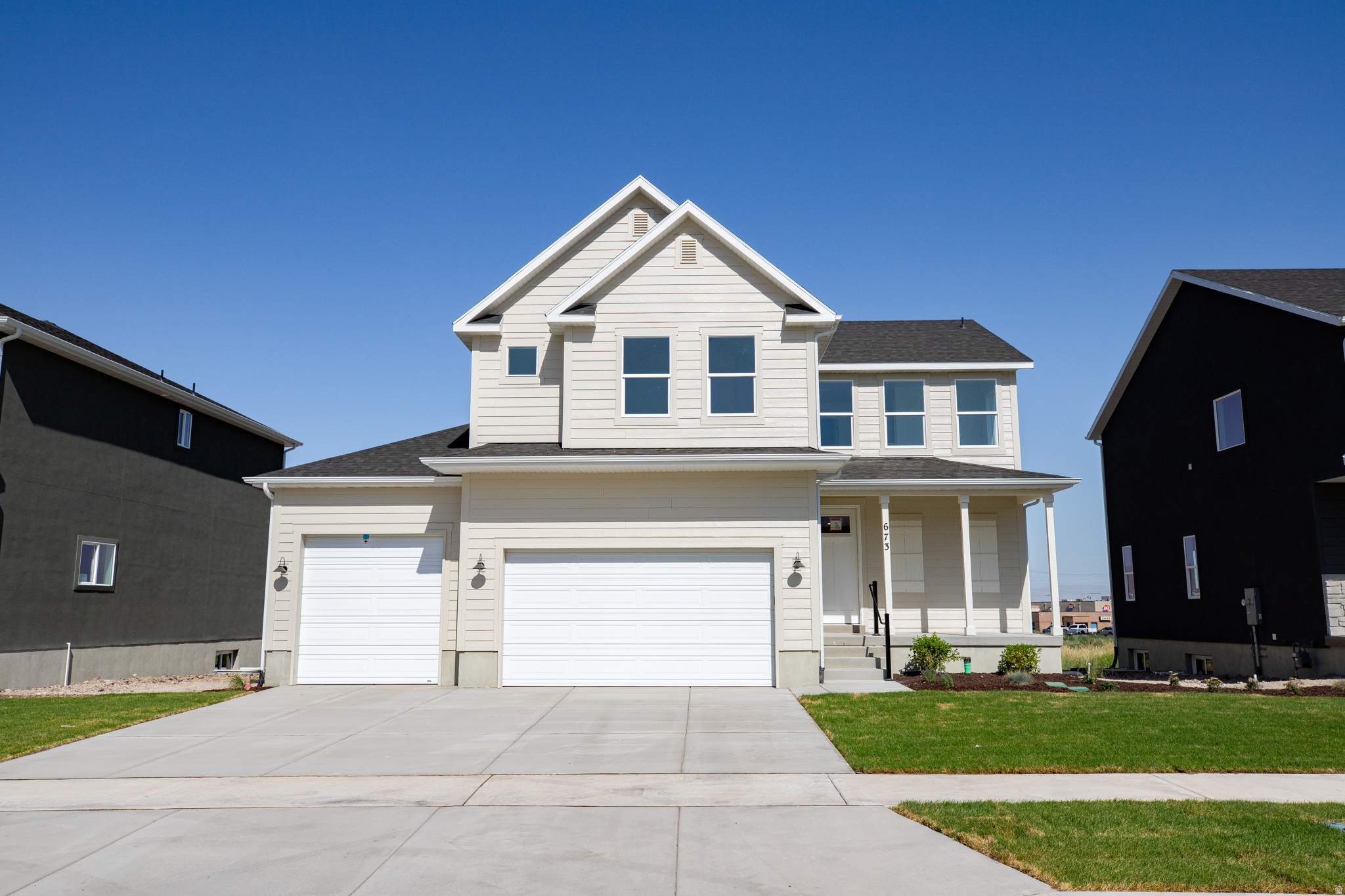 Exterior view of home