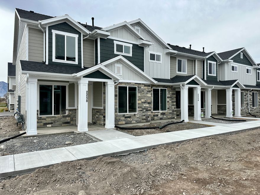 *NEW* townhome near Firefly Park with estimated completion at the end of OCTOBER! Main level features 9' ceilings, LVP flooring, and an open layout with a bright great room. Kitchen includes white cabinets, granite countertops, pantry, and a large island. Upstairs offers 3 bedrooms, spacious primary suite with tray ceiling, separate tub/shower, enclosed water closet, walk-in closet, and a bonus office/reading nook. Builder + lender incentives: 3% toward closing costs plus $1,500 with preferred lender. *Some pictures are of a similar unit with same selections