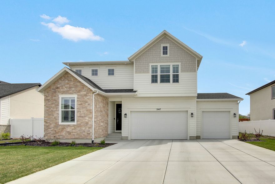 Better than new Moonstone floorplan in Seasons at Taylor Landing! Rare layout with a one of the rare fully covered patios. This home shows warm, cozy, and inviting-like a model with an open-concept main floor, spacious great room, and kitchen with center island and dining area. Upstairs features 4 bedrooms, including a large primary suite with walk-in closet and private bath, plus a versatile loft. Plantation shutters throughout add style and functionality. Located within walking distance to the new school and future community amenities. 3-car garage, myountain views, and move-in ready. Schedule a showing today.