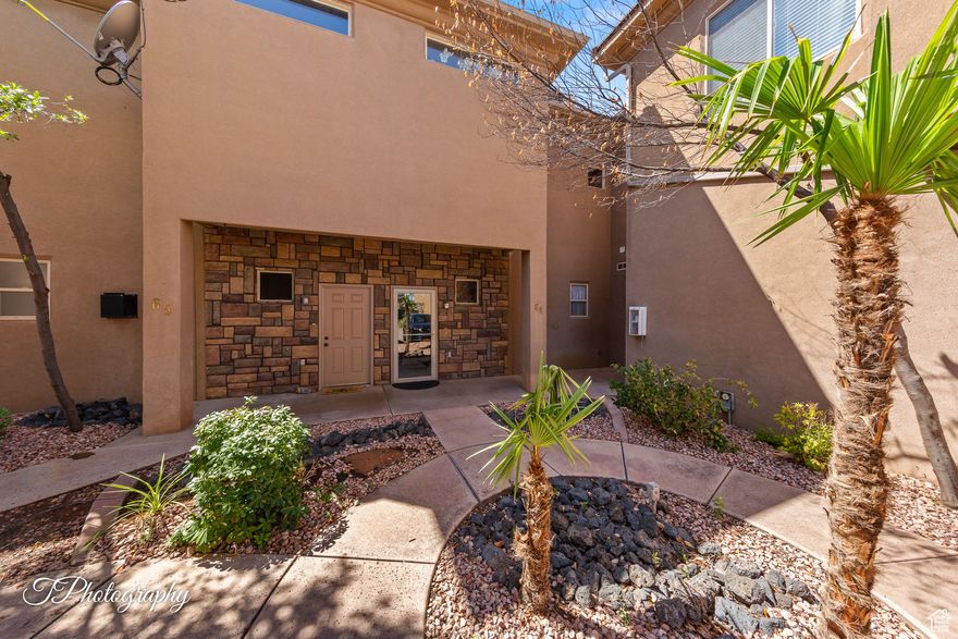 Enjoy golf course living with this beautifully updated 2 bedroom, 2 bathroom townhouse. Freshly painted and featuring brand-new flooring throughout, this home feels move-in ready from the moment you step inside. The open-concept layout creates a bright, welcoming space that flows easily from the living area to the kitchen and dining. Both bedrooms are spacious, with the primary suite offering its own private bath. Outside, a private patio provides the perfect spot to relax or entertain, all while being just steps away from the fairway. Offering low-maintenance living in a desirable golf community, this townhouse is ideal as a full-time residence, second home, or investment property.