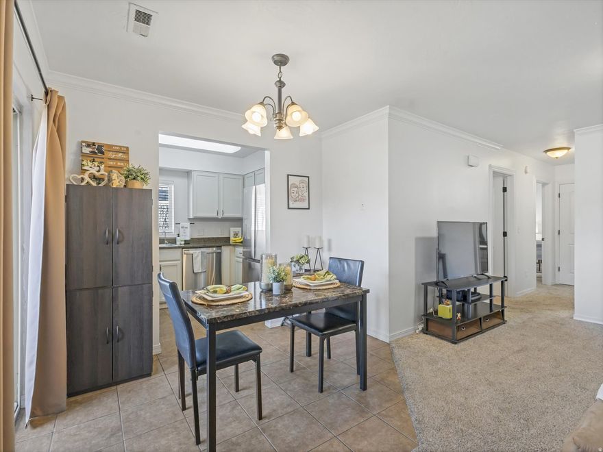 **Updated Main Floor Condo in Millcreek - Under $300K!** An amazing opportunity to move from renting to investing.  Live in this beautiful condo and be first on the waiting list for a rental.  This well-maintained 2-bed, 1-bath condo is located in the heart of Millcreek and offers comfortable, convenient living. Features include granite countertops, stainless steel appliances, and generous closet space throughout. Enjoy the ease of main-floor living with close proximity to popular restaurants, shopping, and easy access to Utah's mountains. A great opportunity in a prime location!  Buyer is advised to obtain an independent measurement.