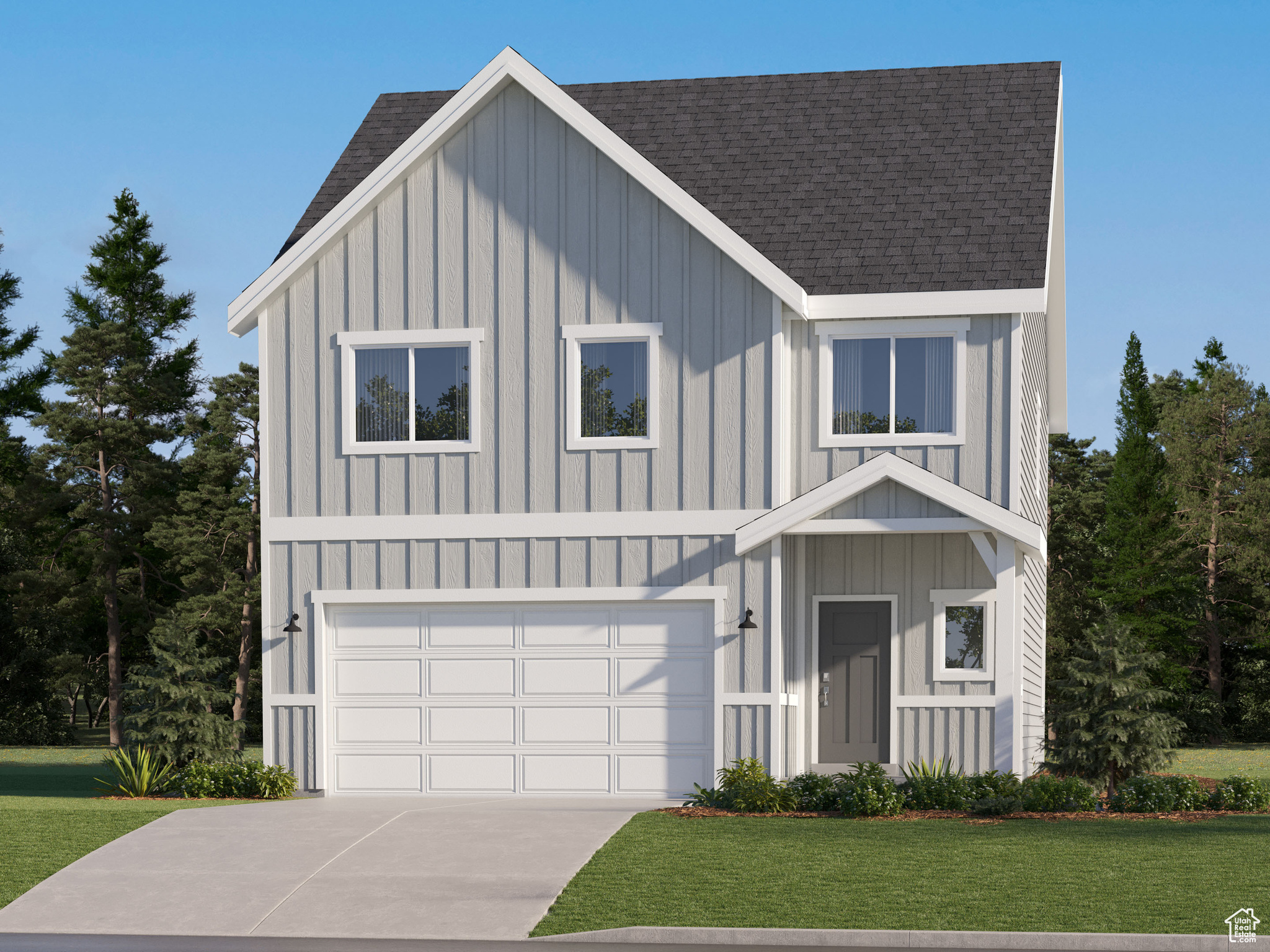 The Valley at Wildflower - 1367- Wasatch. Offering rates as low as 4.75% (5.466% APR) when financing through Lennar Mortgage! This home is will be completed in March 2025. 3 bedrooms, 2.5 bathrooms, family room, a WALKOUT unfinished basement and a 2 car garage. The kitchen features white craftsman-style cabinets, lyra quartz countertops and stainless steel appliances. Upstairs is the laundry room, owner's suite, and owners suite bathroom, three bedrooms, and one full bathroom. Square footage figures are provided as a courtesy estimate only and were obtained from builder. Buyer is advised to obtain an independent measurement.