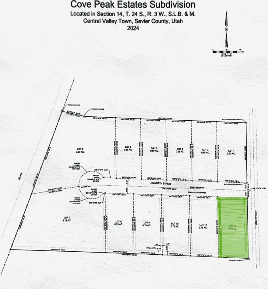 Take a look at Sevier County's newest subdivision, Cove Peak Estates.  Located at the North end of Central Valley, just off Central Valley main street and borders east side of HWY 118. These lots will mirror the love that Central Valley has for country life and will follow the local rules for life style and animal rights. Utilities are stubbed to each lot. Road ways are in place and lot signs are visible from the asphalt roadway. Take advantage of the grandfathered in impact fees in Central Valley.  Property taxes have not yet been established. Buyers and agents to verify all listing information.