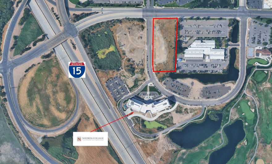 Current zoning is CMU (Campus Mixed-Use).  Planned for a dense multifamily project to support the adjacent medical school.  Located in an opportunity zone.  Created building plans and construction documents may be included in sale per negotiation.  Previously approved for up to 321 units. TIF to each Lot is about $2.5 million. Gateway to Noorda School of Osteopathic Medicine  800 medical students in need of housing next to campus. Rocky Mountain University across the street and students in need of housing.