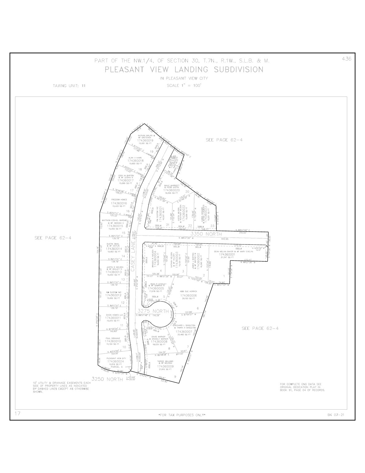 PLEASANT VIEW LANDING - Land