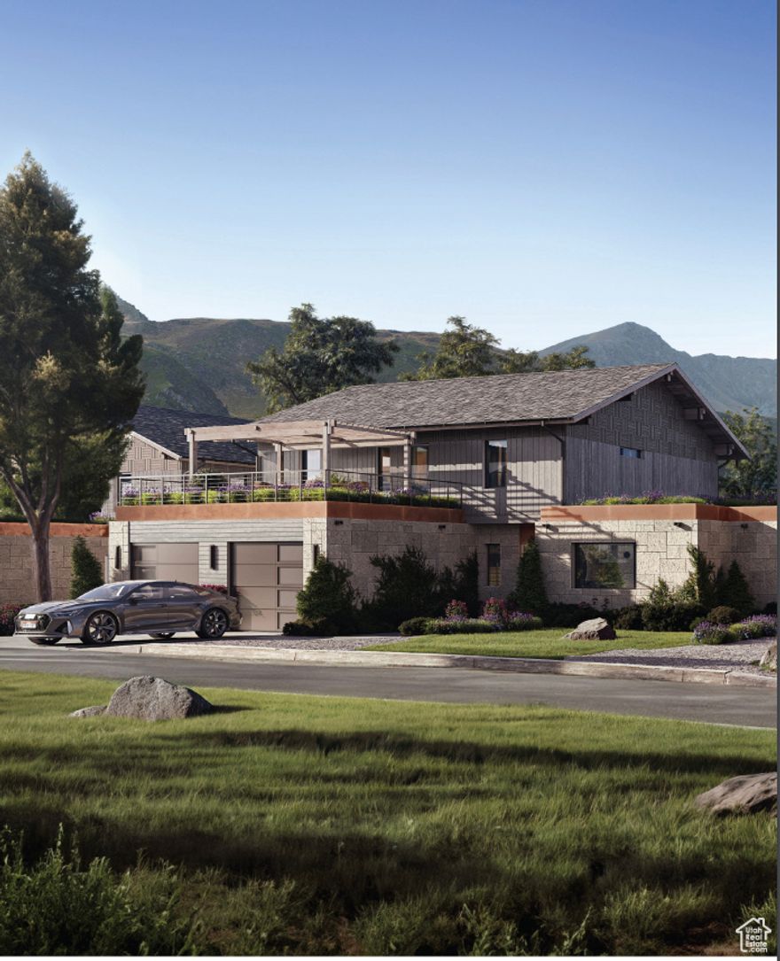 Welcome to Ameyalli Resort and Residences! (This home ownership opportunity consists of 8 deeded fractional shares. This listing is sharing the information as if all 8 deeded shares were bought by 1 party. This home is available to buy individual deeded shares as well). Located in the quaint mountain valley town of Midway, known for its picturesque landscapes and charming Swiss heritage. Upon entering, you'll be greeted by an open-concept layout featuring expansive windows that flood the space with natural light, highlighting the exquisite finishes throughout. The spacious living and dining areas flow seamlessly, offering the ideal space for relaxation and entertaining.  You will also enjoy a main level primary suite that offers a perfect blend of comfort and elegance. It features its own private patio where you can enjoy the stunning views and peaceful moments outdoors. Upstairs the thoughtfully laid-out floor plan includes three beautifully appointed bedrooms and bathrooms, providing convenience and luxury for everyone. Also, the second level provides a large balcony that extends the living area and creates a seamless indoor-outdoor connection. The property is designed to have a future clubhouse and outdoor pool (nearing completion), outdoor play and bbq areas, mineral water hot tubs, fitness center, spa, sauna, and exclusive access to wellness programs, events, restaurant and concierge services. Square footage figures are provided as a courtesy estimate only and were obtained from county records.  Buyer is advised to obtain an independent measurement. Buyer is advised to verify all details including HOA dues and community information. Photos/Renderings might not be of the actual unit/floorplan.  Onsite model home and sales office open Wednesday - Sunday 12-5pm (Mon & Tues by appt only).
