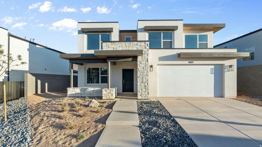 Spectacular Modern Palisade Plan located at the highly sought out Long Valley community with tons of amenities to enjoy taking center stage to maximize the ratio of fun to life! This home features 4 bedrooms, 2.5 bathrooms, and a 2-car garage extra deep for toys! Move-in end of January. Ask me about our generous home warranties and smart home package! Use DHI Mortgage, our preferred lender and qualify for competitive financing. Actual home may differ in color, material, and/or options. Pictures are of a finished home of the same floor plan, and the available home may contain different options, upgrades, and exterior color and/or elevation style.