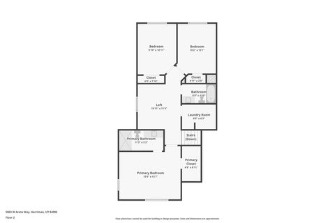 Tiny photo for 5063 W ARETE WAY, Herriman, UT 84096 (MLS # 2129028)