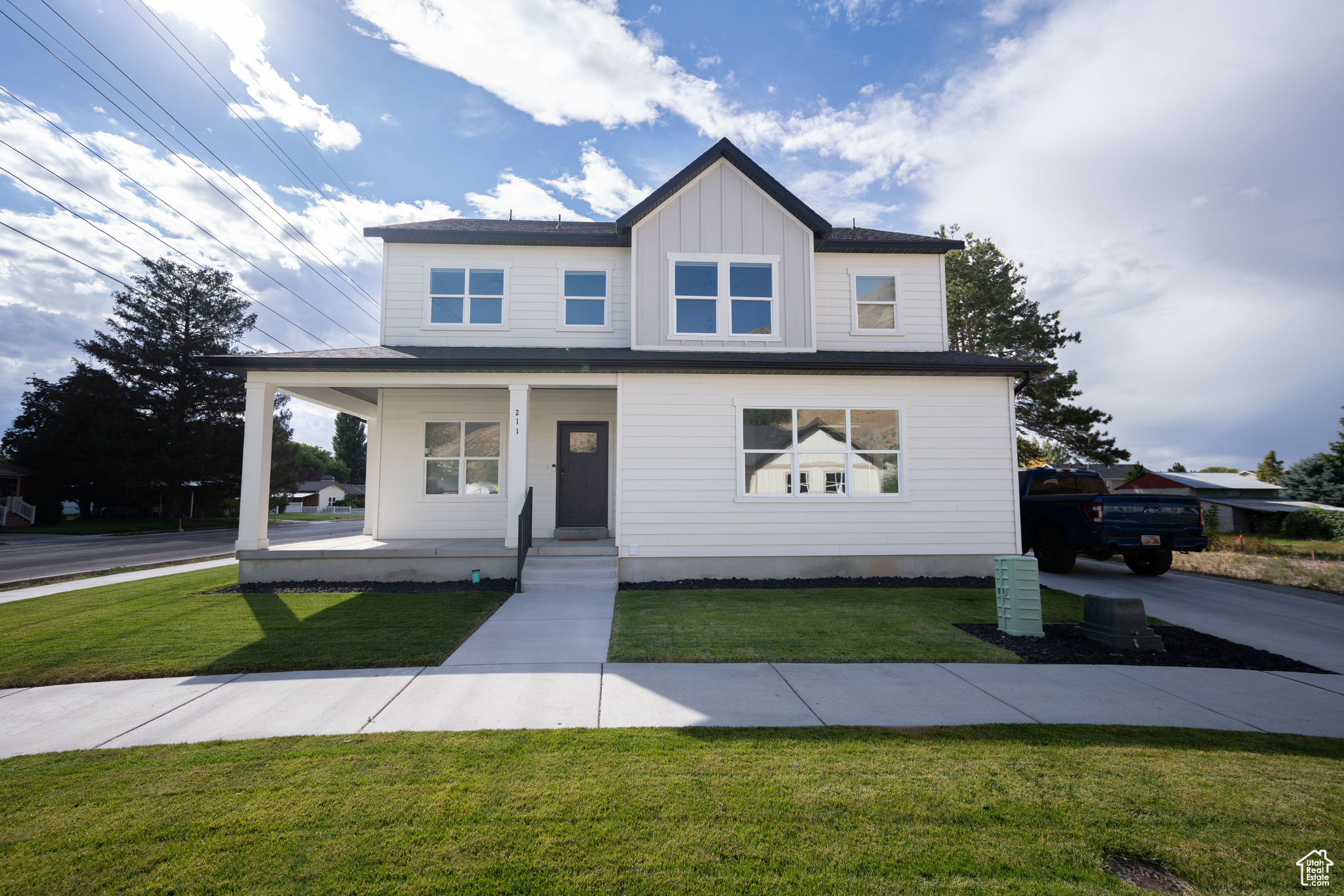 **Open House** Saturday September 27th from 11-1. USE GOOGLE MAPS TO GET TO THE HOME. This home is a true standout, where no expense was spared in creating the perfect combo of elegance and functionality. The gourmet kitchen features 2-1/4 inch quartzite countertops, a stunning leathered granite waterfall island, and a convenient walk-in pantry. Each bathroom has been thoughtfully designed with quartzite countertops and beautifully tiled showers. The master suite is a private retreat, complete with a luxurious en-suite showcasing Taj Mahal quartzite countertops and a custom-built master closet with exceptional craftsmanship and detail. The fully finished basement provides more living space for you or a private 1 bed / 1 bath apartment with a separate entrance. Step outside to enjoy a low-maintenance, functional backyard that will also be fenced off prior to closing. Additional highlights include a spacious 2-car garage and a location just steps from a quiet, secluded park. Sellers are willing to rent the basement for 6 to 9 months after closing until their home is completed. Basement stairwell will be finished before closing. Square footage figures are provided as a courtesy estimate only. Buyer is advised to obtain an independent measurement.