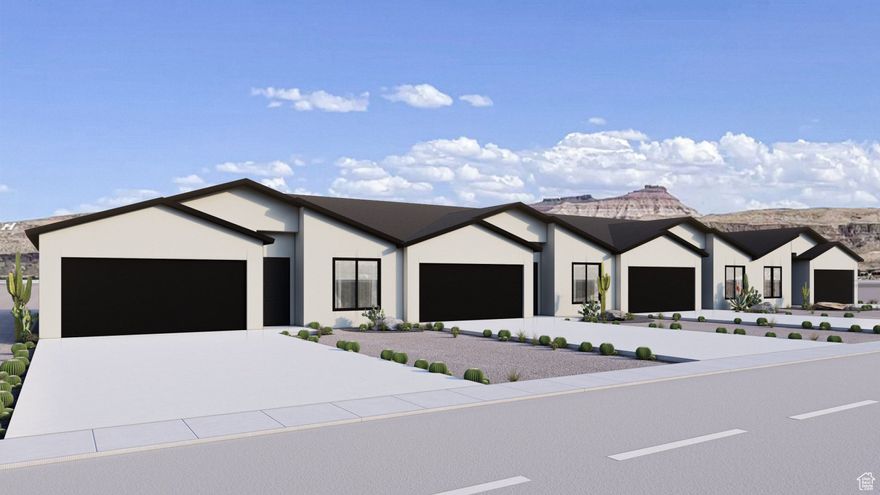 Exceptional 4-unit single-level building featuring two spacious 3 bed, 2 bath exterior units and two well-designed 2 bed, 2 bath interior units. The interior units have a bonus space ideal for a home office or den. Every unit includes its own 2-car garage, combining convenience with privacy. Enjoy breathtaking mountain and valley views from this thoughtfully laid-out property. Whether you're looking for a great investment or a multi-family living opportunity, this building offers both comfort and functionality in a stunning setting.