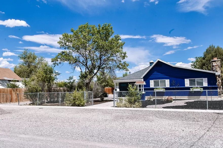 IMPROVED PRICE!!  This home is so worth you scheduling a tour !! Such a solid wonderful home that boasts new plumbing, new carpet down stairs, new 3/4 bth in basement, new ceiling lights/fans, new door knobs, cozy wood burning stove in basement family room, out side entrance, LG detached garage /with newly poured cement floor!  Little ones will love the adorable play house plus the bonus large lot beckons your future projects! * SELLER WILL HELP BUYER WITH CLOSING COSTS!  Square footage figures are provided as a courtesy estimate only and were obtained from Sanpete County. advised to obtain an independent measurement.